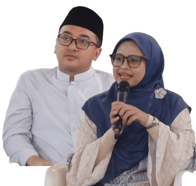 H. Muhammad Nailur Rochman (Gus Amak) dan Ning Hj. Widad Bariroh (Ning Widad)